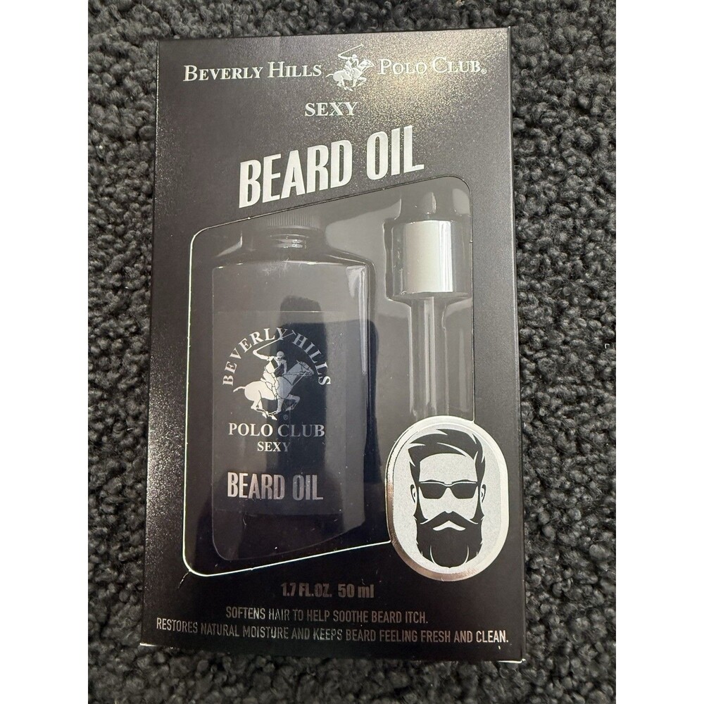 Beverly Hills Polo Club Classic Beard Oil for Men 1.7 fl oz (50 ml)